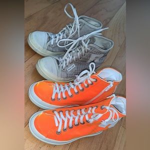 Two pairs of Rucoline heeled sneakers size 5 or 35